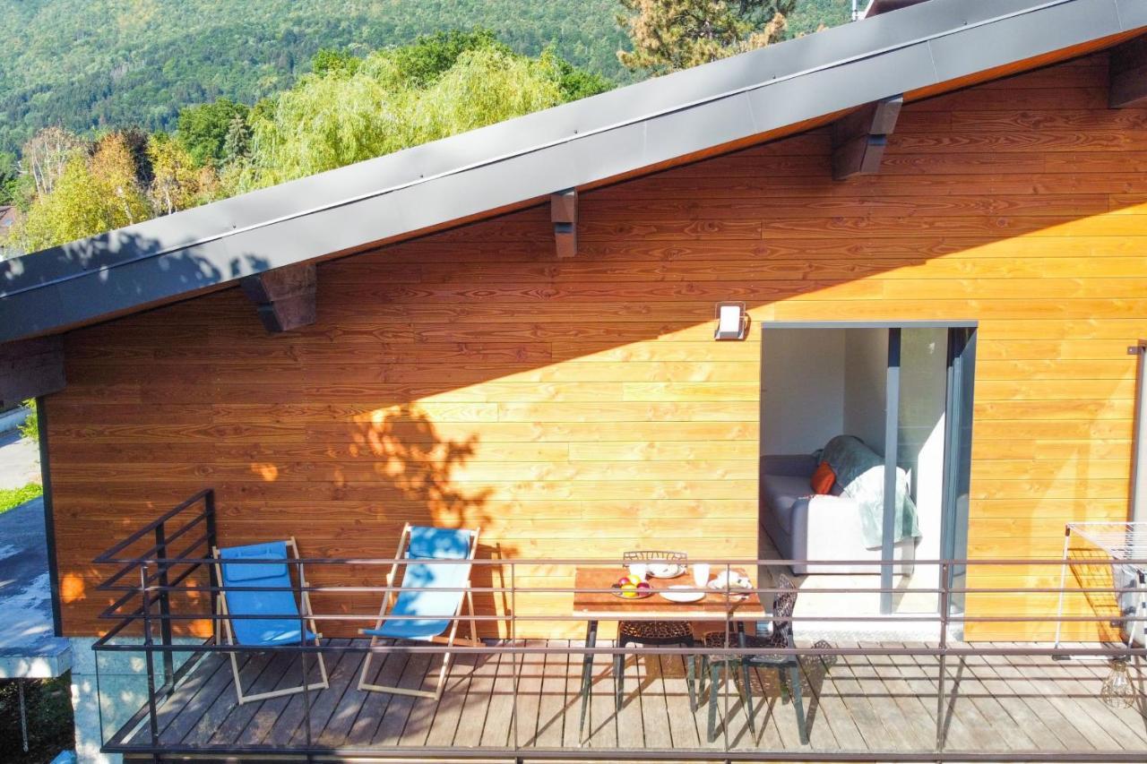 Le Semnoz charmant appartement pour 3 personnes à deux pas du lac! Sévrier Extérieur photo